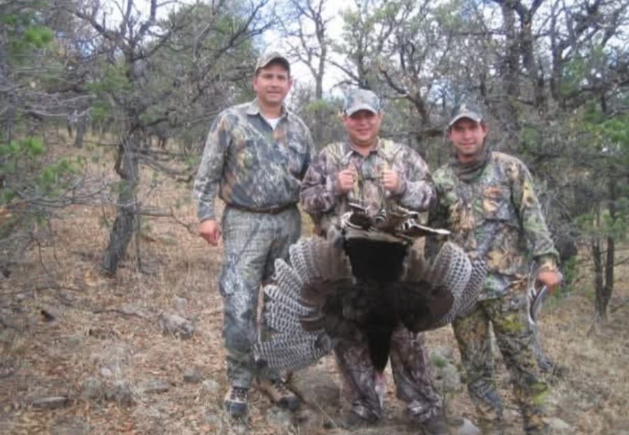 Guided Gould's turkey hunt in the Chihuahua highlands